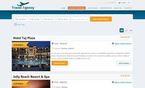 The website also stands out for its intuitive design, which allows you to search for each service under its own specific tab and then filter results according to a pretty specific set of personal criteria. Travel Agency Website Ready Made Travel Website Phpjabbers
