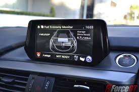 Open the menu and tap start head unit server Mazda6 Review 2016 Mazda6 Touring Petrol Sedan