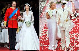 Catherine handles wedding day chaos with grace and execution. Catherine Middleton Charlene Wittstock Wedding Dress Details Exhibit Info Instyle