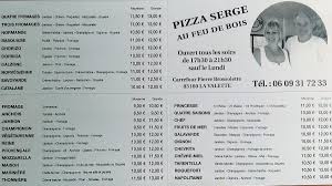 Pizza Serge La Valette Pizzeria La Valette Du Var Restaurant Reviews