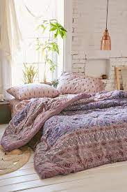 Urban Outfitters Plum Bow Hazelle Comforter Snooze Set Shopstyle Purple Bohemian Bedroom Boho Bedroom Decor Bedroom Interior