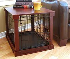 Small Cage With Crate Cover Amazon Co Uk Pet Supplies Wood Dog Crate Dog Crate End Table Crate End Tables
