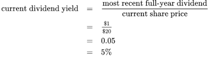 Find out just how much your money can grow by plugging values into our compounding returns calculator below. Dividend Yield Wikipedia