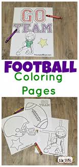 Free printable football player coloring pages. Printable Game Day Football Coloring Pages For Kids