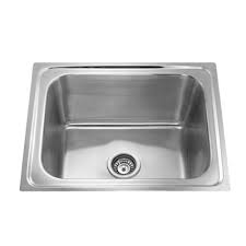 stainless steel single bowl kitchen sink