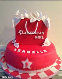 Happy Birthday Cake Images For Girls American Girls Cake American Girl Birthday Party American Girl Birthday Birthday Cake Girls