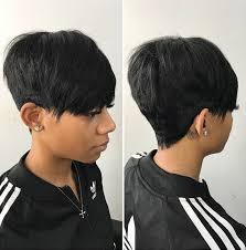 This chic cut can be parted several ways or accessorized with a jeweled headband 3.softer mohawk: 50 Short Hairstyles For Black Women To Steal Everyone S Attention