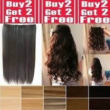 To purchase high quality products, you can consider beequeenhair. Clip In Hair Extensions 1 Piece Synthetic 18 Inch 24 Inch 28 Inch Brown Blonde Ebay