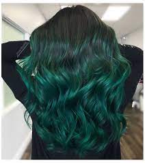 Ombre Hair Looks Brown Ombre Hair Color Emerald Hair Balayage Emeraldhairbalayage In 2021 Dark Green Hair Hair Color Balayage Green Balayage Hair