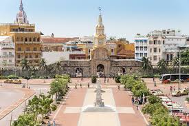 Viele kaffees, parks und wunderschöne häuser sind hier zu. Heiss Heisser Cartagena De Indias