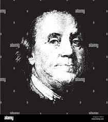 Franklin benjamin Immagini Vettoriali Stock