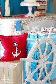See more party ideas at catchmyparty.com #partydecorations #partydecor. Nautical Party Ideas Summer Celebrations Michelle S Party Plan It