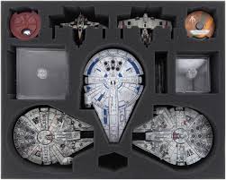 The falcon is probably one of the most mythologized fictional space ships ever and i wanted to make sure my version lived up to the standard. Fsmegq050bo Foam Tray For Star Wars X Wing 3 X Millennium Falcon Feldherr Figure Cases Free European Shipping Available I Store Bags Backpacks And Foam Tra
