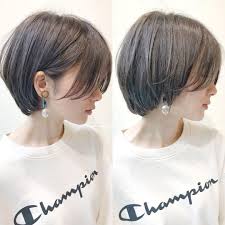 좋아요 1 119개 댓글 0개 instagram의 ショートヘア ショートボブ 浦寛大 urakanta 님 大人気の グレージュ ショートボブ 襟足はスッキリ 乾かすだけでおさまる扱いや shot hair styles asian short hair short hair haircuts