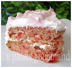 Le Palais Gourmand Gateau Aux Cerises Et Son Glacage Fluffy Cake Desserts Fruit Dishes Food