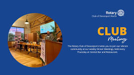 Club Weekly Dinner Meeting