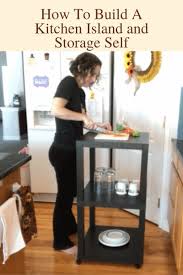 Kitchen island ideas ikea shelves lack. Diy Storage Self And Kitchen Island Chas Crazy Creations