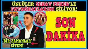 Söylenenlere göre bae ajanları sedat peker'i yakalayarak istemediği bir şekilde konuşması için zorluyorlar. Sedat Peker Ile Fotograflari Olan Unluler Bir Bir Fotograflarini Siliyorlar Youtube