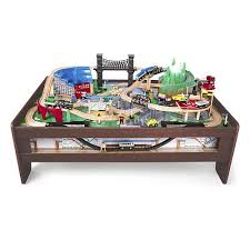 Video Review For Imaginarium Metro Line Train Table Showcasing Product Features And Benefits Train Table Wooden Train Table Model Train Table