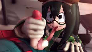 Tsuyu handjob [GreatM8SFM]