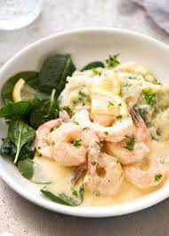 This creamy shrimp pasta recipe is one of my favorites. Creamy Garlic Shrimp Spend With Pennies