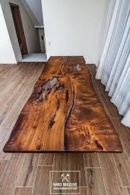 Dining Table Wood Epoxy Dining Table Legs Wood Rustic Wooden Dining Table Modern Wood Table Modern Wood Slab Table