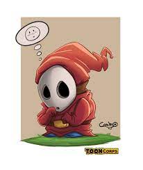 Mario World Shy Guy By Diego Rodriguez Vera Super Mario Art Shy Guy Mario Art