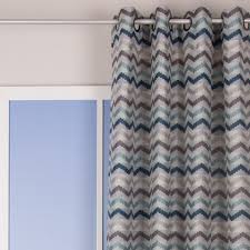 Vorhänge in blau online kaufen bei yomonda. Osenvorhang Jacquard Leinenoptik Chevronmuster Weiss Blau Grau 135x250cm Meine Gardinen De Der Gardinen Spezialshop Von Schoner Leben