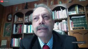 Durante la sesión vespertina del 1er día de actividades del Seminario  Nacional "Las elecciones en Estados Unidos y su impacto en el Derecho  Administrativo Mexicano: ¿Pobre México, tan lejos de Dios y