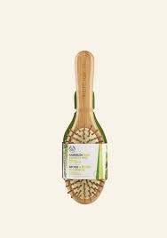 The product is manufactured in china. Ovale Bambusburste Burste Kamm The Body Shop
