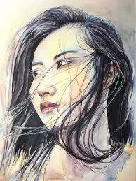 River City Girl, Watercolor, 40x30cm : r/Art