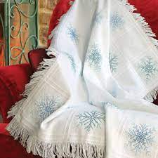 1to cross stitch, thread a length of the designated color yarn onto a yarn needle. Evenweave Throw Afghan 16 Count Stoney Creek Online Store