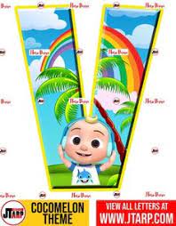 Inspired by the hit show, this cocomelon giant alphabet set is perfect for helping kids understand more about letters. 37 Cocomelon Free Printables Letters And Numbers Ideas In 2021 Birthday Letters Free Lettering Letters And Numbers
