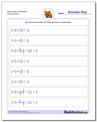The Worksheets On This Page Have Various Types Of Practice For Multiplying Fractions Inclu Fractions Worksheets Subtracting Fractions Fractions Multiplication