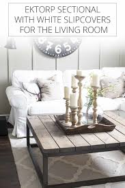Rated 4.5 out of 5 stars. Ektorp Sectional With White Slipcovers For The Living Room