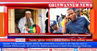 Igboho was arrested monday night after fleeing nigeria to evade arrest by nigeria's secret police. Sunday Igboho Vows To Defend Biafrans From Millitary Assault Top Stories Biafra News Africa World News Opinion Videos Obinwannem News