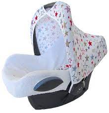 ster stoer zonnekap badstof wit zomerhoes hoes cover bekleding canopy sunhood sun hood zonkapje zonnehuis maxi cosi pimpen carseat car car seat autostoel baby