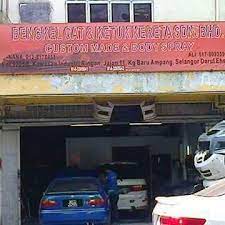 Sekarang ni ada bengkel kereta sewa tanah tu. Bengkel Cat Ketuk Kereta Di Bandar Kuala Lumpur