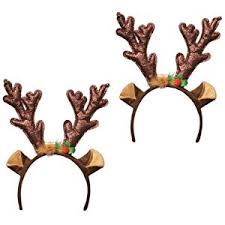 Can you image how handy that could come in for us humans? Amazon Com Glowsource Led Reindeer Antler Headband 2 Pack Clothing