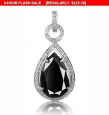 Black And White Diamond Shaped Logo Elegant 10cts Pear Shape Black Diamond Pendant With White Etsy Black Diamond Pendant Diamond Pendant White Gold Pendants