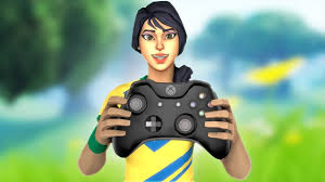 The controller is the name of one of the epic pickaxe skins for the game fortnite battle royale. Wallpaper Fortnite Skins Holding Xbox Controller Fortnite Xbox Controller Xbox One Background