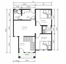 Desain rukan ukuran 8 m x 6 m pt architectaria media cipta via. 25 Denah Rumah Minimalis 3 Kamar Ukuran 6x10 Terbaik Koleksi Gambar Rumah Terlengkap