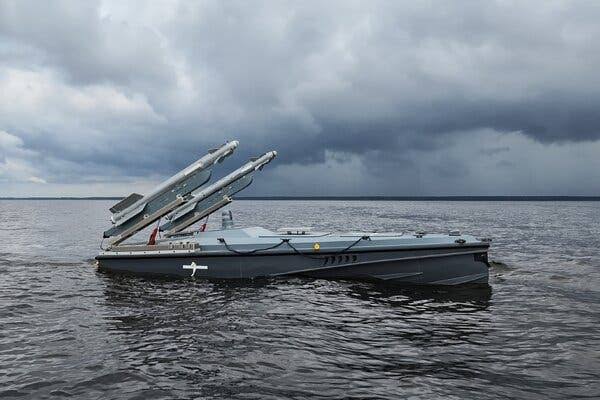 How Ukraine's Naval Drones Are Remaking War at Sea - The New York Times
