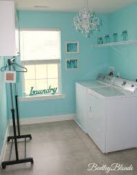 Tiffany Blue Laundry Room Bentleyblonde House Tour Blue Laundry Rooms Laundry Room Colors Laundry Room Color Schemes