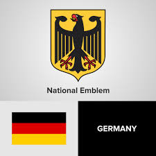 Fully editable flag map of germany. Germany National Emblem Map And Flag 343850 Vector Art At Vecteezy