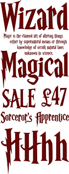 The show was a huge hit on lon. Download Hd Harry Potter Font Sample Wizard Harry Potter Font Transparent Png Image Nicepng Com