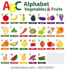 Vector Fruits Sets Stock Photos Education Images