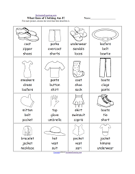 What Am I Worksheet Printouts Enchantedlearning Com Learning English For Kids Clothes Worksheet English Resources