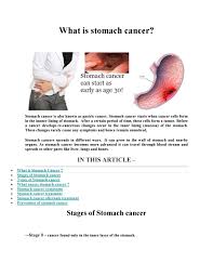 This video shows how a type of skin cancer called melanoma can metastasize. Stomach Cancer Possible Causes And Symptoms With Alternative Treatment By Sarah22 Issuu