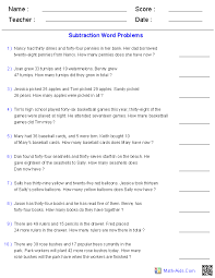 Addition And Subtraction Word Problems Subtraction Word Problems Word Problems Word Problem Worksheets